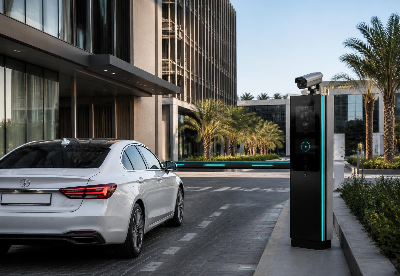 Smart parking access control